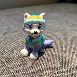 Vibrant Everest Paw Patrol Tonies character with Purple and Blue Accents